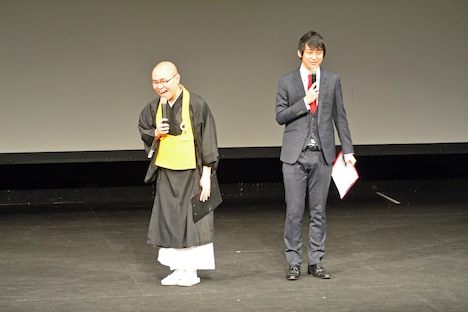 進行役を務めたドドん。
