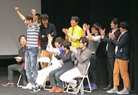 MVP大賞発表の瞬間。