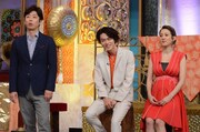 左から、フットボールアワー後藤、菅田将暉、SHELLY。(c)日本テレビ