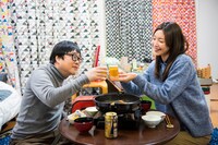 「名古屋行き最終列車」のワンシーン。