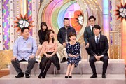 「ここだけは見とけ!!」のスタジオ出演者たち。(c)テレビ朝日