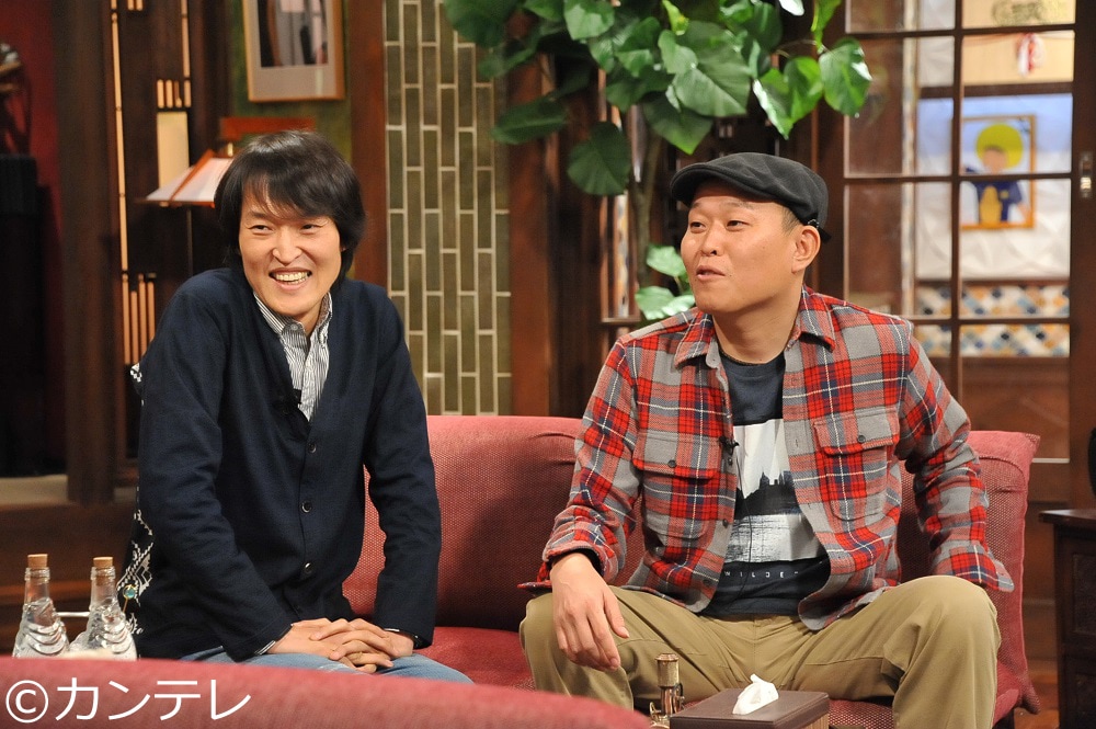 「さんまのまんま」にそろって出演する千原兄弟。