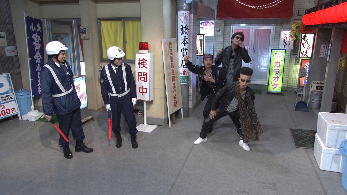 コント「検問」(c)NHK