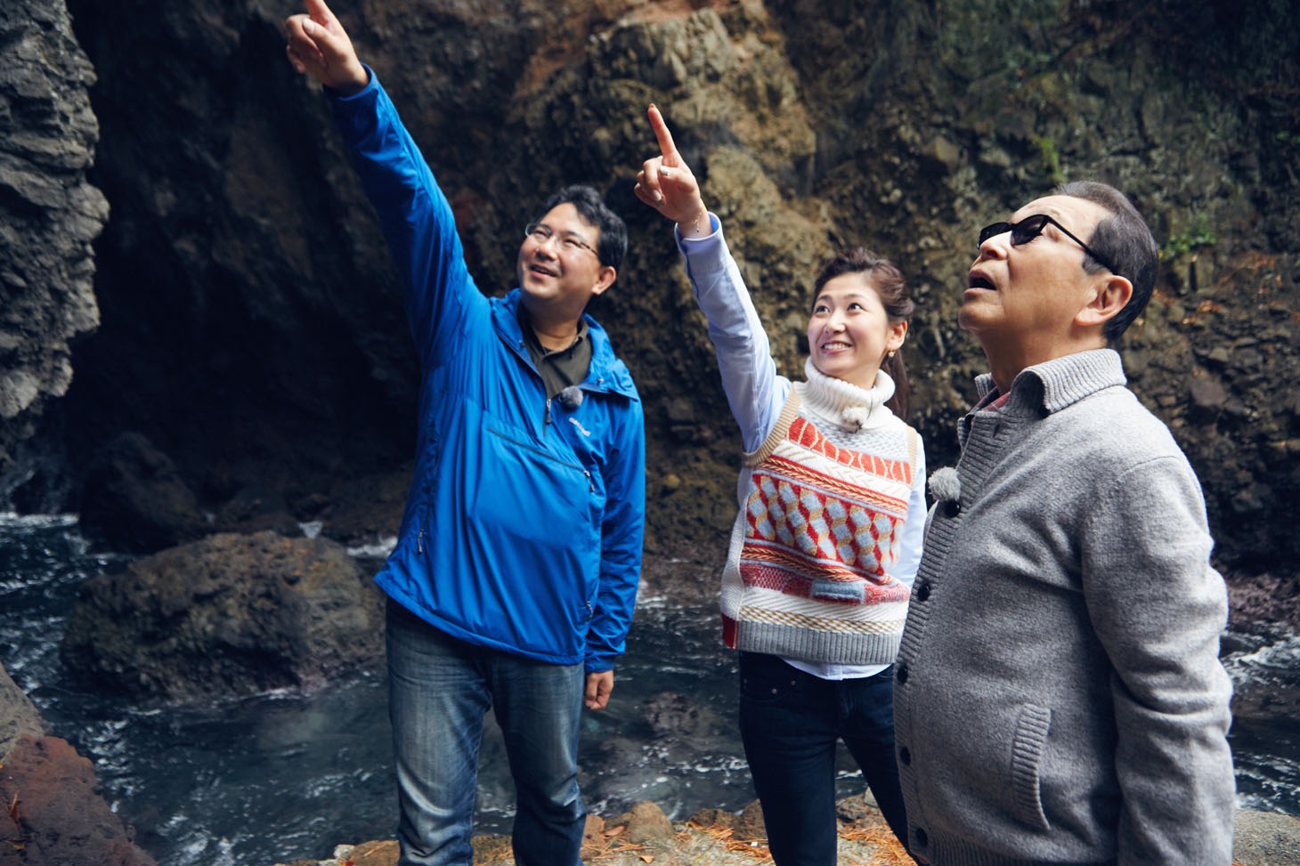 「ブラタモリ」熱海編のワンシーン。(c)NHK