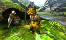 次長課長・井上が考案したオトモアイルー「ケモノオウジ」。