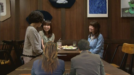 「女子会プロレス」のワンシーン。(c)NHK