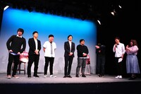 「硬派探偵～今が最高だと覚悟する～」制作発表の様子。