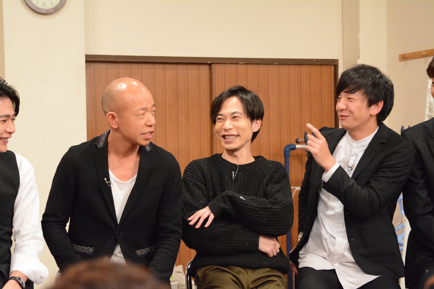 取材会の様子。