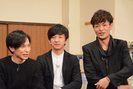 パンサー向井（中央）と中村昌也（右）は「七人のコント侍」初出演。
