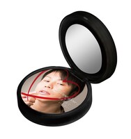 「NON STYLE 井上裕介 ポジティヴ男子コレクション」のコンパクトミラー。