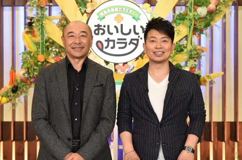 左から高橋克実、雨上がり決死隊・宮迫。(c)TBS