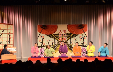 「笑い飯・千鳥の大喜利ライブ」の様子。