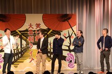 ノブ、笑い飯とトークするさらば青春の光。