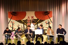 「笑い飯・千鳥の大喜利ライブ」の様子。