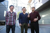 （左から）スピードワゴン、タモリ。(c)テレビ朝日