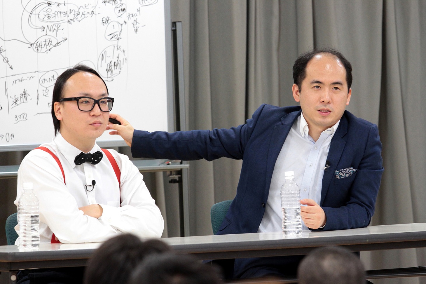 特別授業の様子。