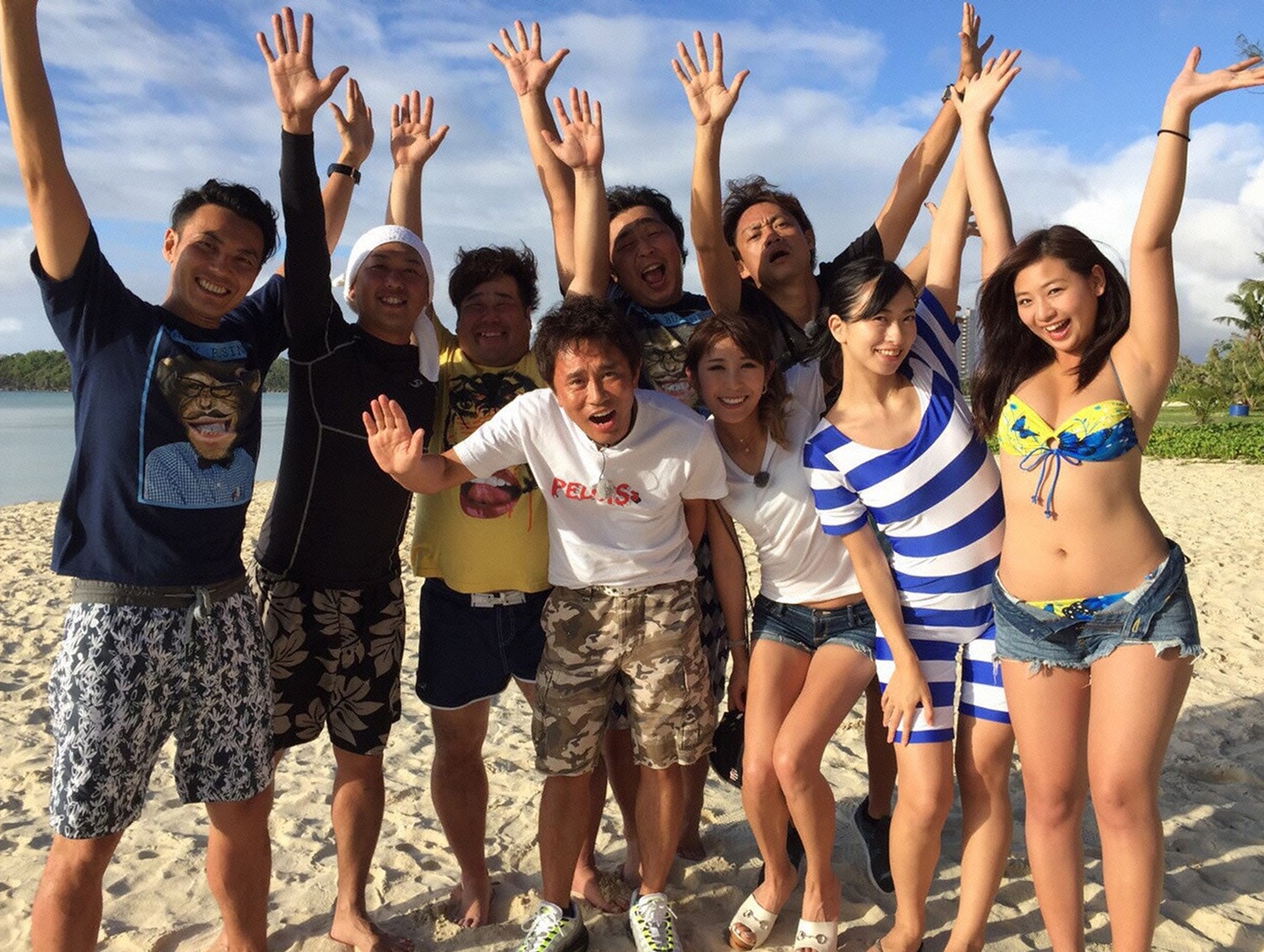 「浜ちゃんが！スター達と過ごすIN GUAM 2016（1）」(c)読売テレビ