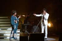 水谷千重子と大友康平。