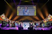 「水谷千重子キーポンシャイニング歌謡祭」の様子。