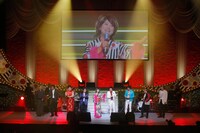 「水谷千重子キーポンシャイニング歌謡祭」の様子。