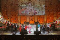 「水谷千重子キーポンシャイニング歌謡祭」の様子。