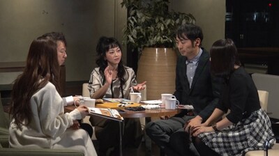 「リーダーズサロン」のワンシーン。