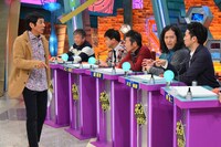 クイズコーナー「明石家クイズ！ゲット・ザ・いいね～！」の様子。(c)MBS