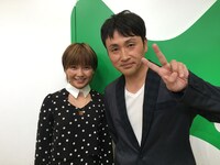 「古坂大魔王のカツアゲ！」ゲストの宇野実彩子、アンジャッシュ児嶋（左から）。