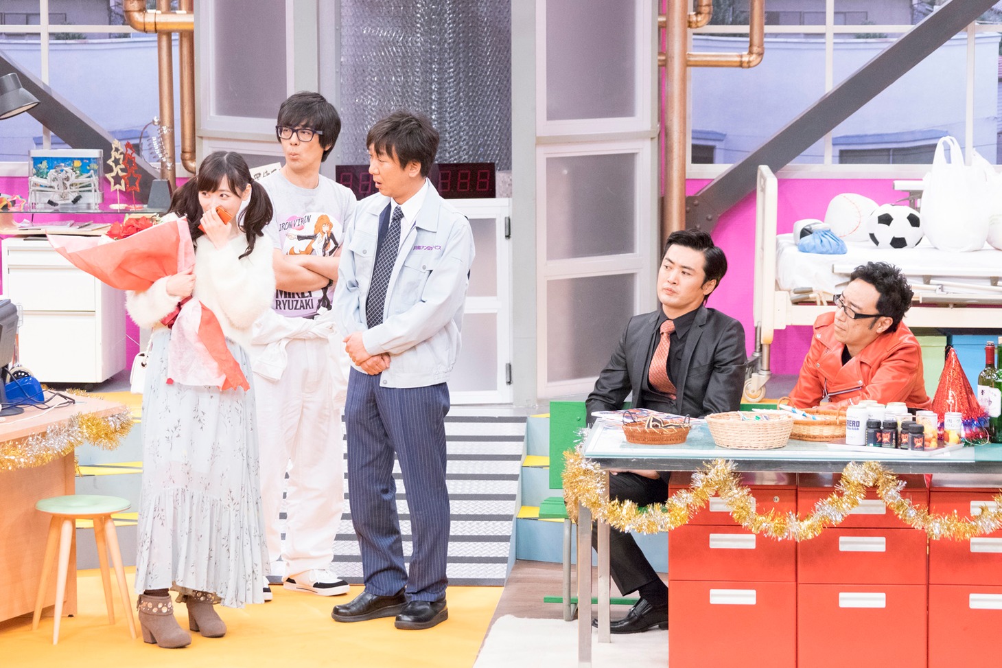 「ヤバイ☆無限大少女」のワンシーン。(c)「ウレロ☆無限大少女」製作委員会