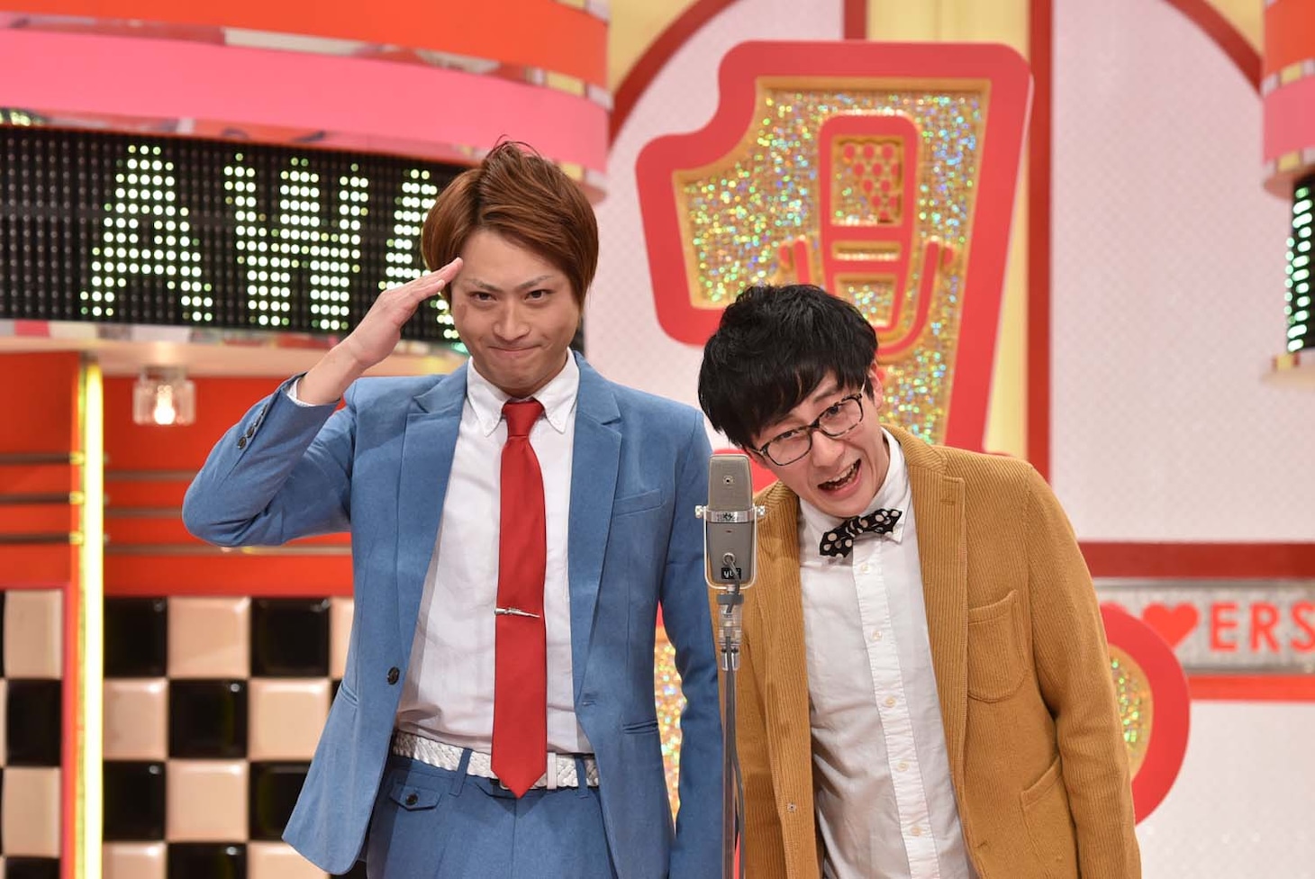 「漫才Lovers～ytv漫才新人賞選考会 ROUND3」2位通過のヘンダーソン。(c)読売テレビ