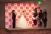 「ウエディングパーク」のPRイベントの様子。