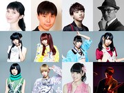 「おそ松さん」特集ページ内に登場する著名人たち。