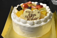 ライセンス井本のバースデーケーキ。