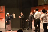 始答式の様子。