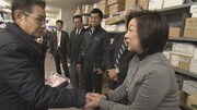 鶴瓶の家族に乾杯「加藤茶 愛知県豊橋市ぶっつけ本番旅」のワンシーン。(c)NHK