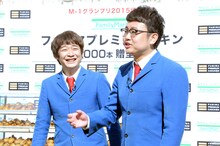 プレミアムチキンの分配プランに入っていなかった銀シャリ橋本（右）。