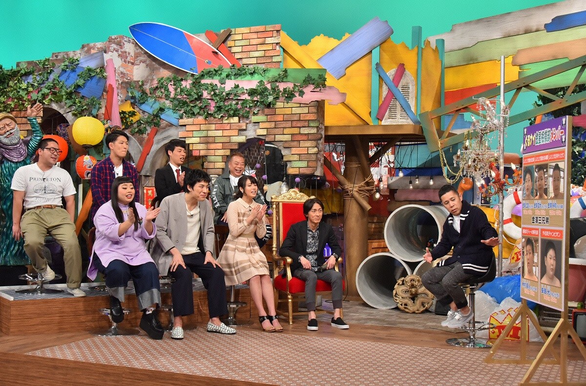 「ぐるナイ 金星相撲部＆ゴチ3時間SP」のワンシーン。(c)日本テレビ