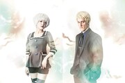 左から潘めぐみ演じるハイヴ、チャド・マレーン演じるクラレンス。