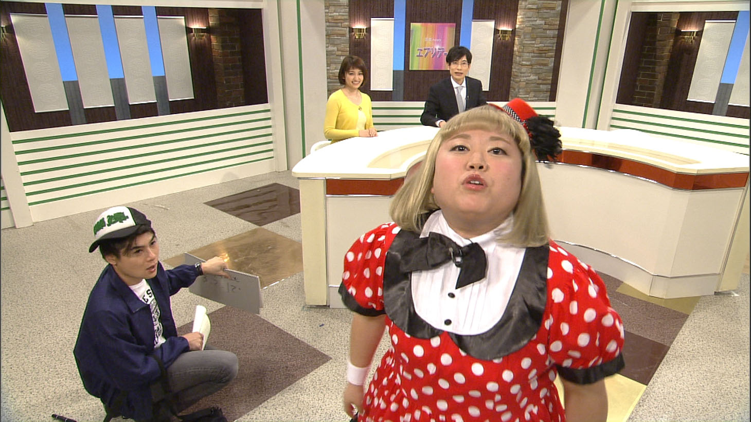 「訂正とおわび」のワンシーン。(c)NHK