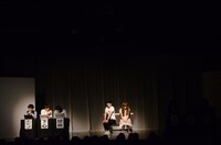 全員コントの様子。