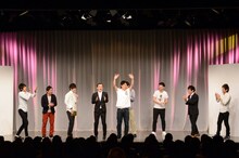 「サクラライブinルミネ～ジュリエッタ・トット・祇園・ラフ次元が東京で一花咲かせますSP!!～」の様子。