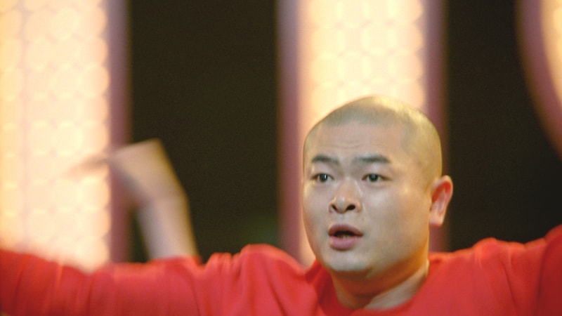 Y!mobileの新CM「素晴らしいワイモバイル編」に出演する、あばれる君。