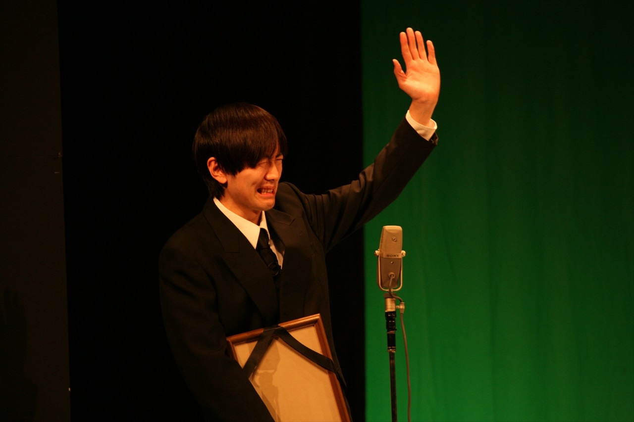 11日の公演に出演したミヤシタガク。(c)TITAN