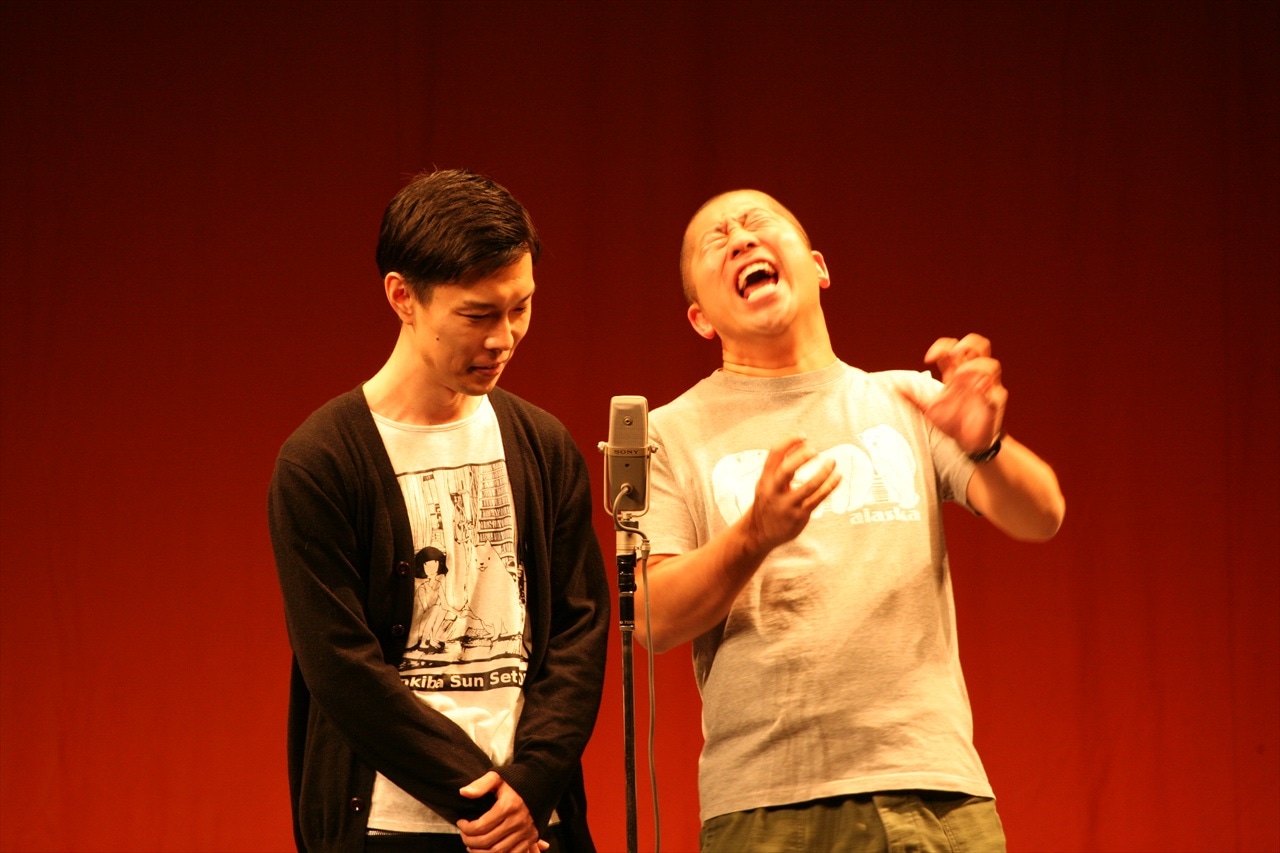 11日の公演に出演したハライチ。(c)TITAN