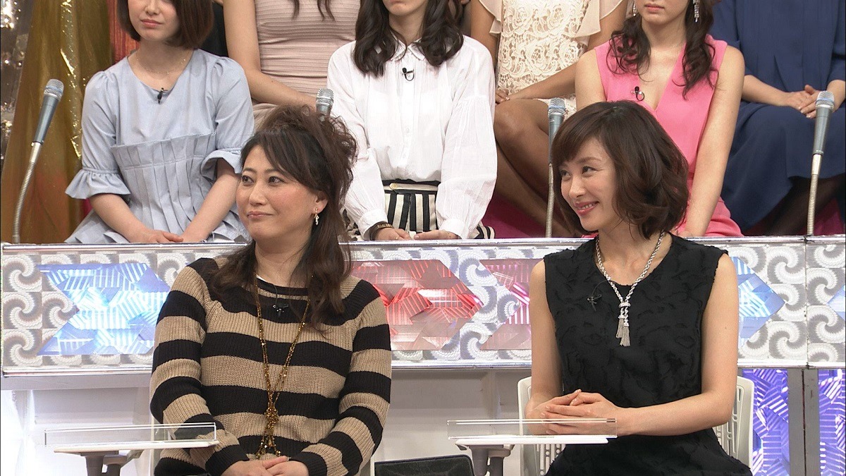 左から友近、山口もえ。(c)日本テレビ