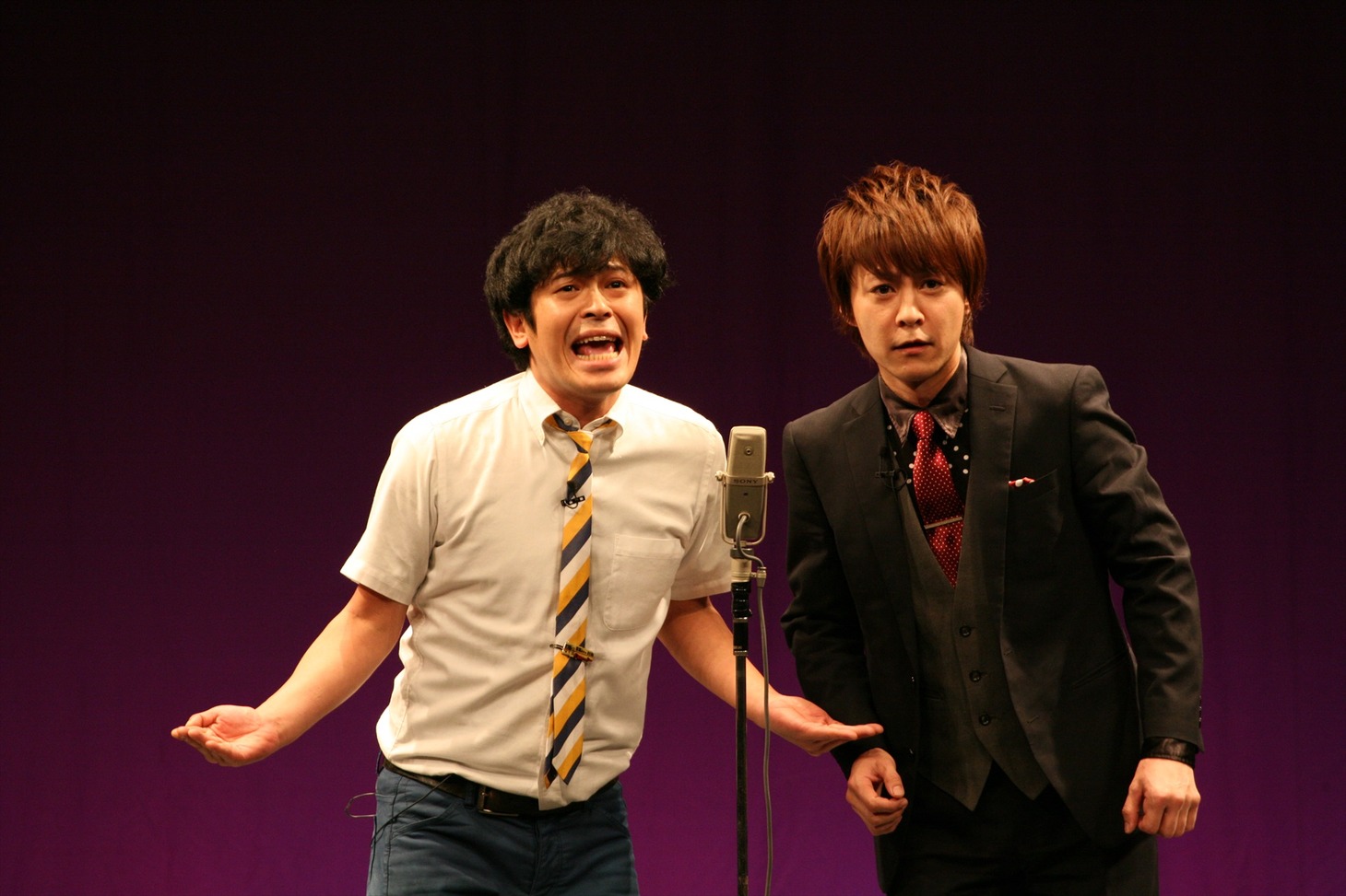 12日の公演に出演した流れ星。(c)TITAN