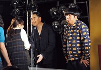 握手会の様子。