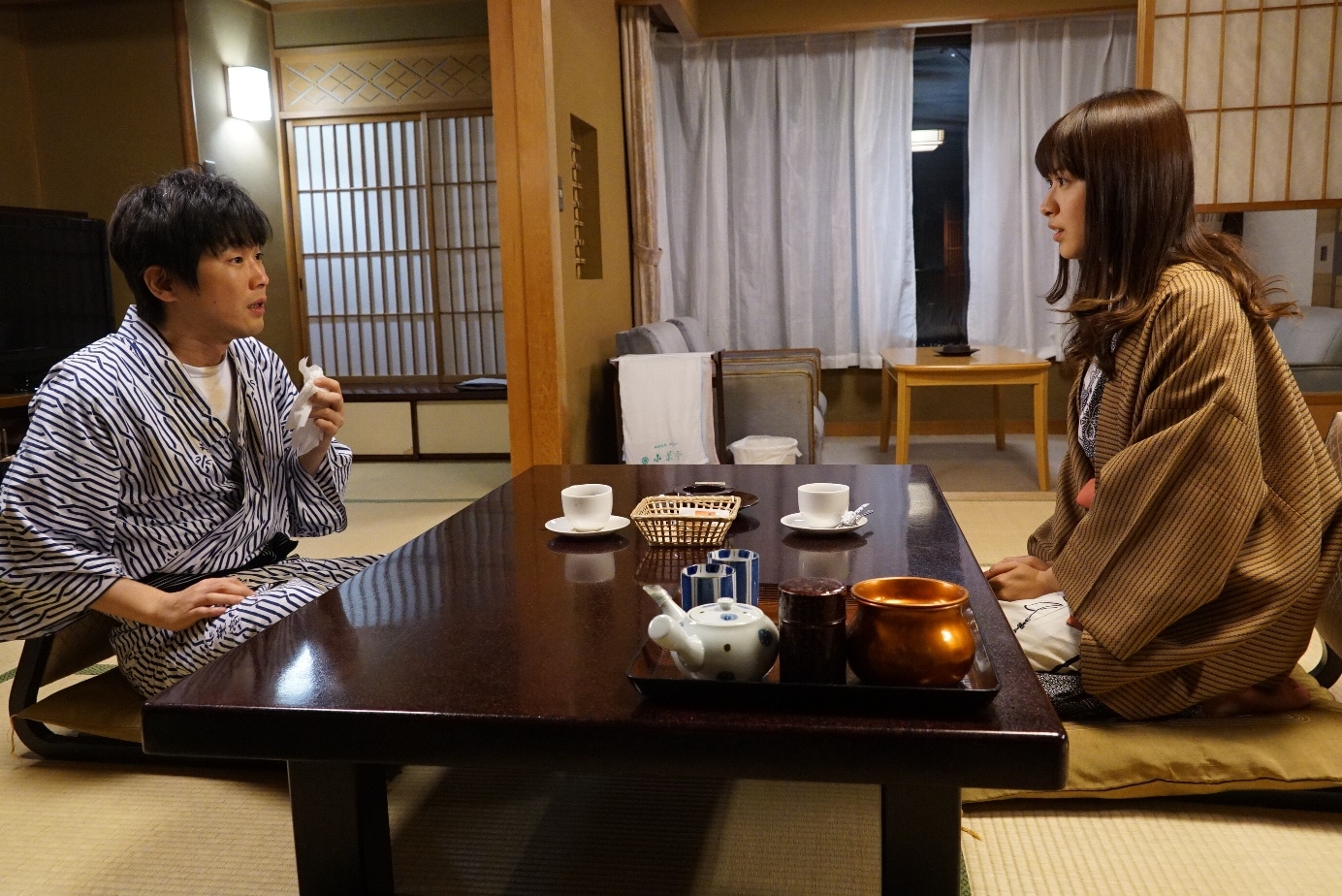 「素敵な選TAXI スペシャル（仮）」のワンシーン。(c)関西テレビ