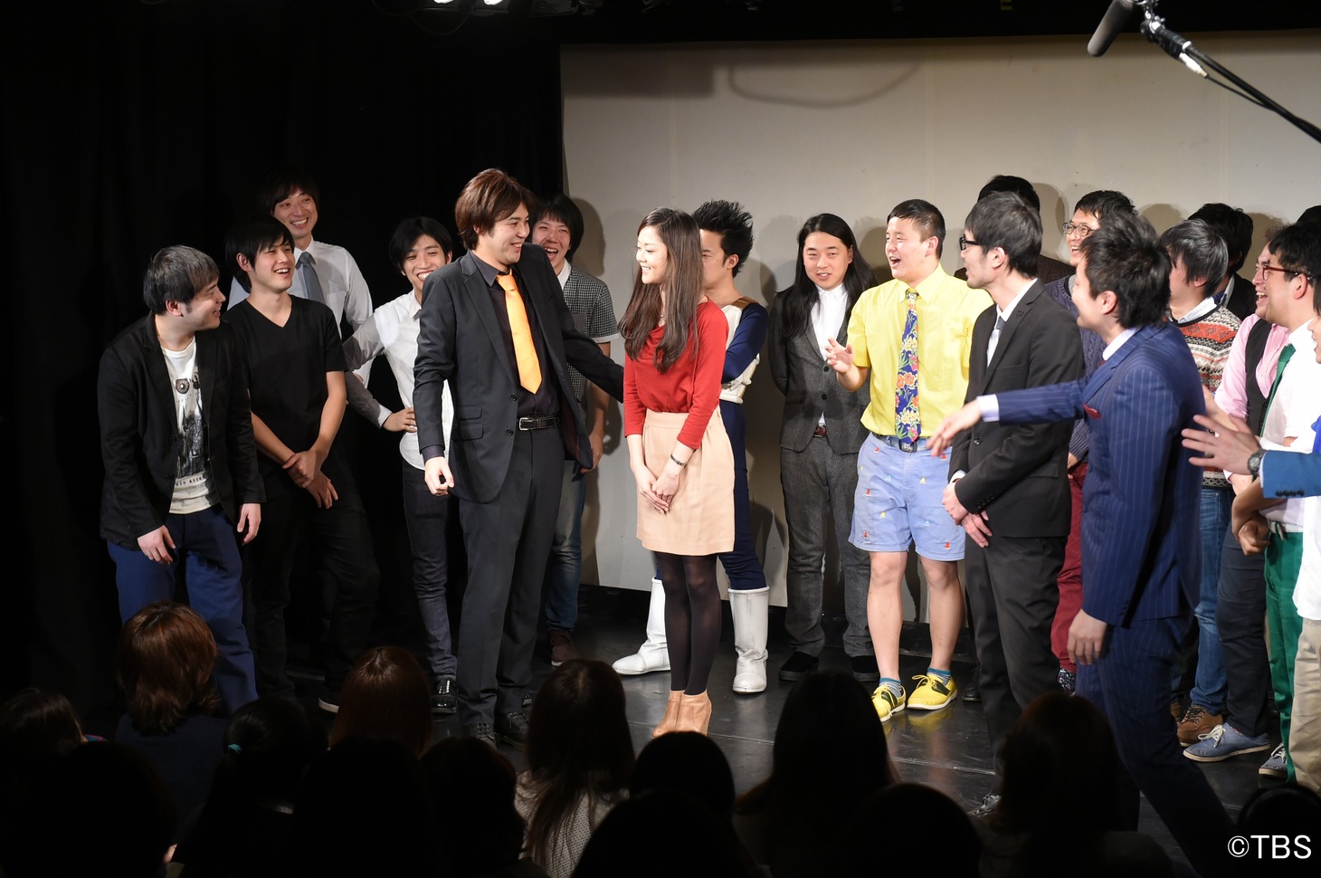 スパローズ森田が公開プロポーズを行ったライブのワンシーン。