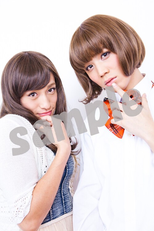 ぷりずんの女装写真。